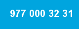 977 000 32 31 977 000 32 31